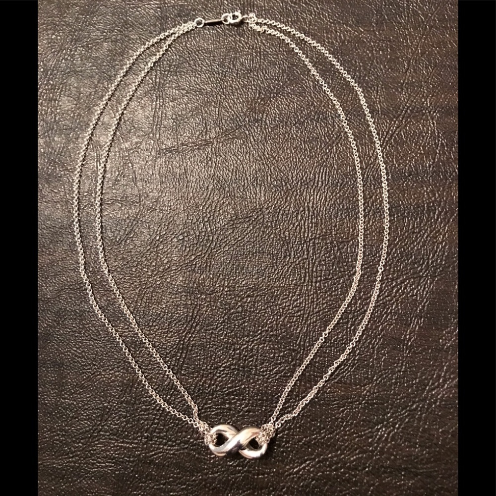 Authentic Tiffany & Co. infinity necklace